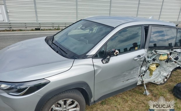 O krok od tragedii. Jechał pod prąd na drodze ekspresowej 