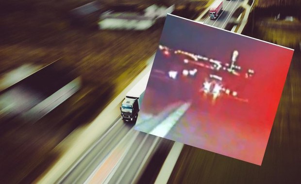 O krok od tragedii na S7. Nietrzeźwy kierowca ciężarówki jechał pod prąd