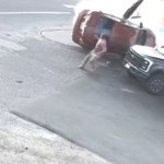 O krok od tragedii na stacji benzynowej. Groźną sytuację nagrały kamery