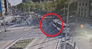 O krok od tragedii w Szczecinie. Policja pokazała nagranie