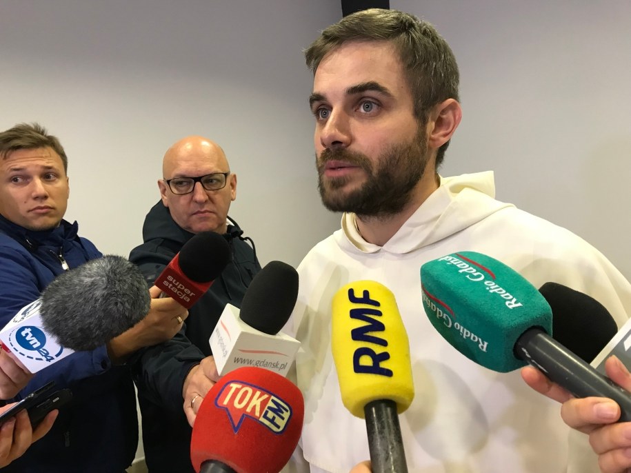 O. Maciej Okoński, przeor klasztoru dominikanów w Gdańsku /Kuba Kaługa /RMF FM