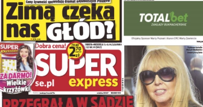 O porażce Rodowicz donosi "Super Express" /materiały prasowe