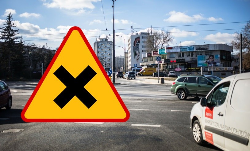 O skrzyżowaniu równorzędnym nie decyduje na przykład szerokość drogi, lecz obecność znaków lub ich brak. Często kluczowy jest znak A-5 /Adam Burakowski /Reporter