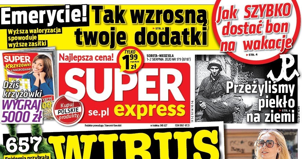 O spotkaniu Agnieszki i Miszczaka pisze weekendowy "Super Express" /materiał zewnętrzny