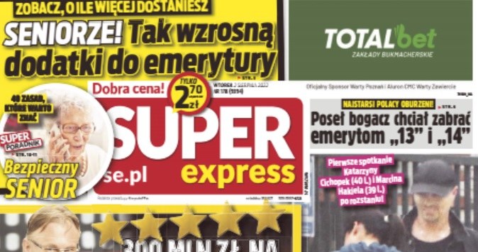 O spotkaniu Cichopek i Hakiela donosi "Super Express" /materiały prasowe