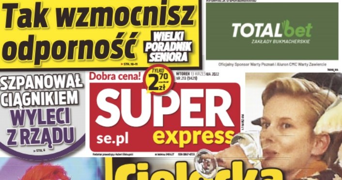 O sprawie napisał tabloid "Super Express" /materiał zewnętrzny