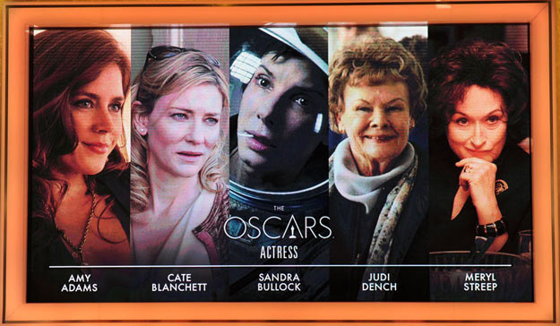 O tegorocznego Oscara w kategorii "najlepsza aktorka" ubiega sie pięć utytułowanych artystek. /AFP