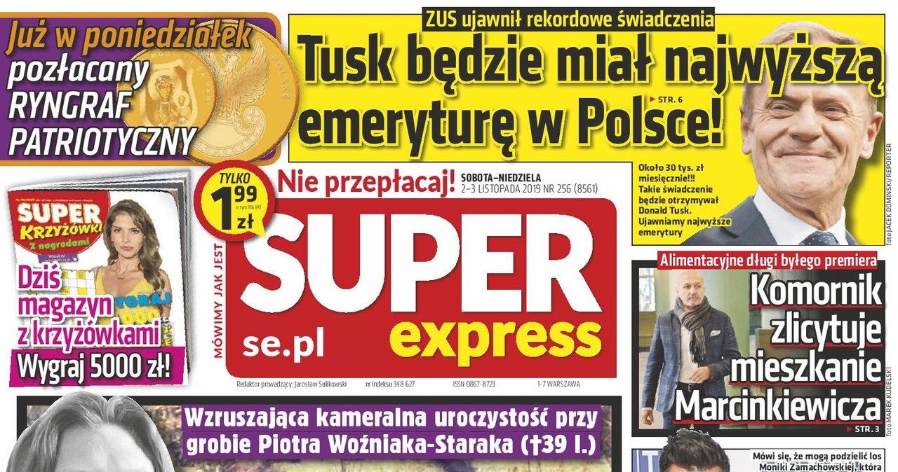 O tym, jak Agnieszka i bliscy uczcili pamięć Piotra Woźniaka-Staraka, pisze "Super Express" /Super Express