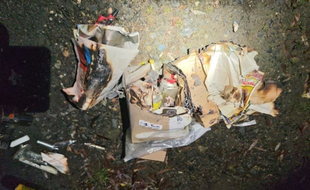 O włos od tragedii. Eksplozja domowej roboty ładunku wybuchowego