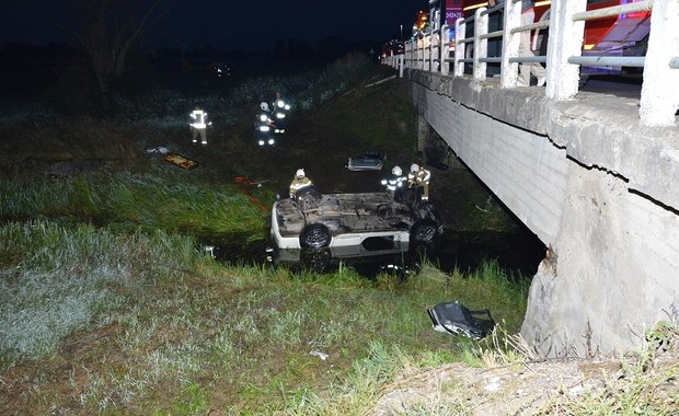 O włos od tragedii. Z mostu prosto do kanału