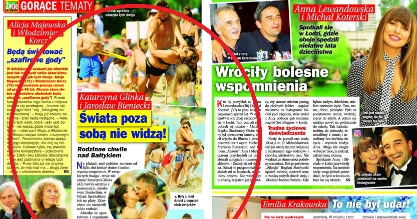 O wspólnym wypoczynku pary pisze "Życie na gorąco" /Życie na gorąco /