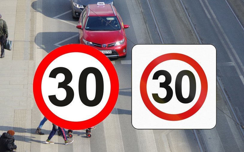 Oba znaki wskazują na takie samo ograniczenie prędkości, ale różnią się "zasięgiem" działania /Marek Bazak /East News