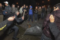 Obalili pomnik Lenina. "Prawdziwe święto"