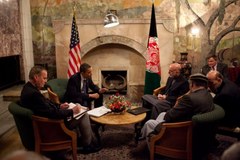 Obama odwiedził żołnierzy w Kabulu i Bagram