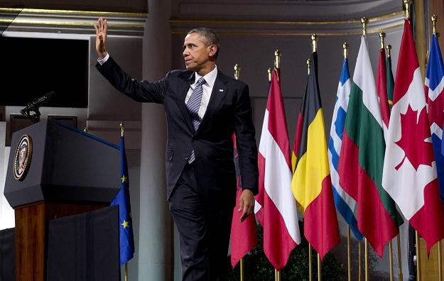 Obama przypomniał o kryzysie na Ukrainie /AFP
