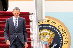 Obama wylądował na Okęciu