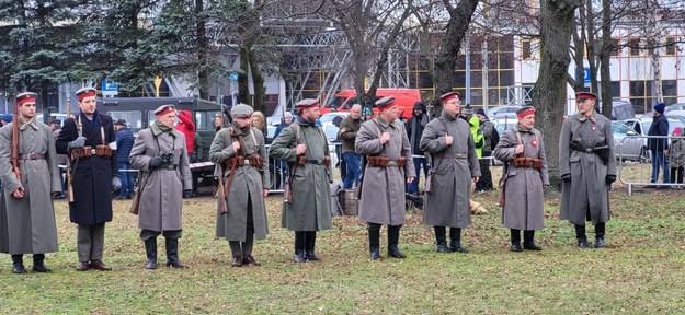 Obchody 104. rocznicy zdobycia lotniska Ławica /Beniamin Piłat /RMF FM