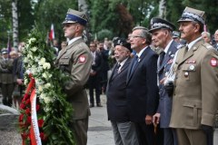 Obchody 70. rocznicy powstania przy pomniku Gloria Victis