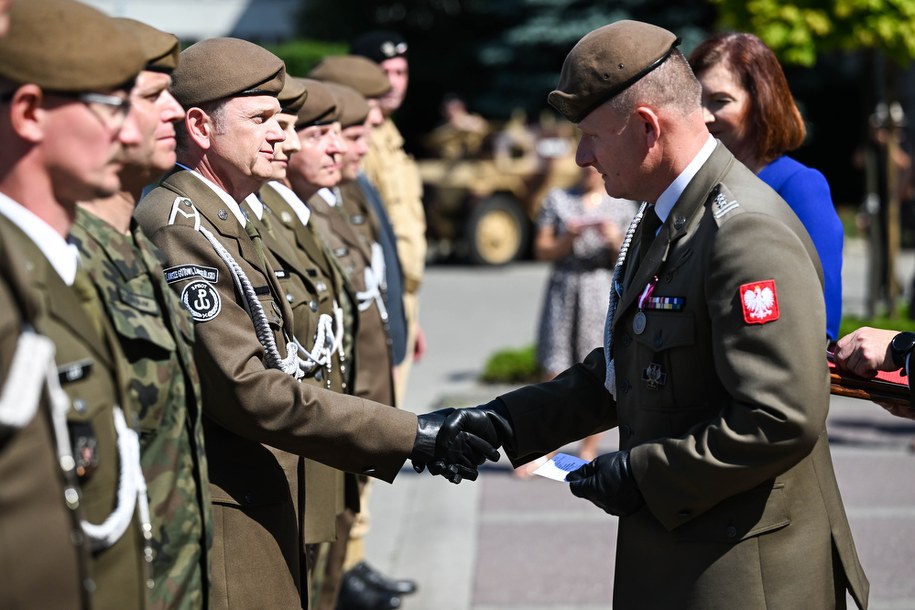 Obchody święta 3. Podkarpackiej Brygady Wojsk Obrony Terytorialnej w Rzeszowie na zdjęciu z 27 lipca /Darek Delmanowicz /PAP