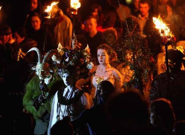 Obchody święta Beltaine w Edynburgu /Getty Images/Flash Press Media