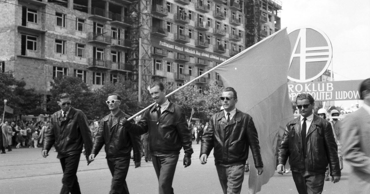 Obchody Święta Pracy w Warszawie w 1961 r. /Z archiwum Narodowego Archiwum Cyfrowego