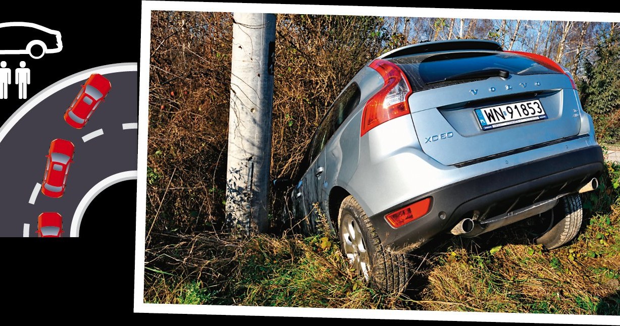 Obciążone auto bez podniesienia ciśnienia w kołach niechętnie i z opóźnieniem reaguje na skręt kierownicą i w efekcie może wypaść na drugi pas lub wylecieć z drogi. /Motor