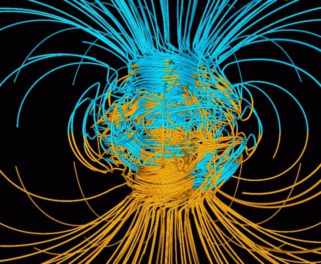 Obecnie pole magnetyczne Ziemi nie jest jednolicie gładkie /materiały prasowe