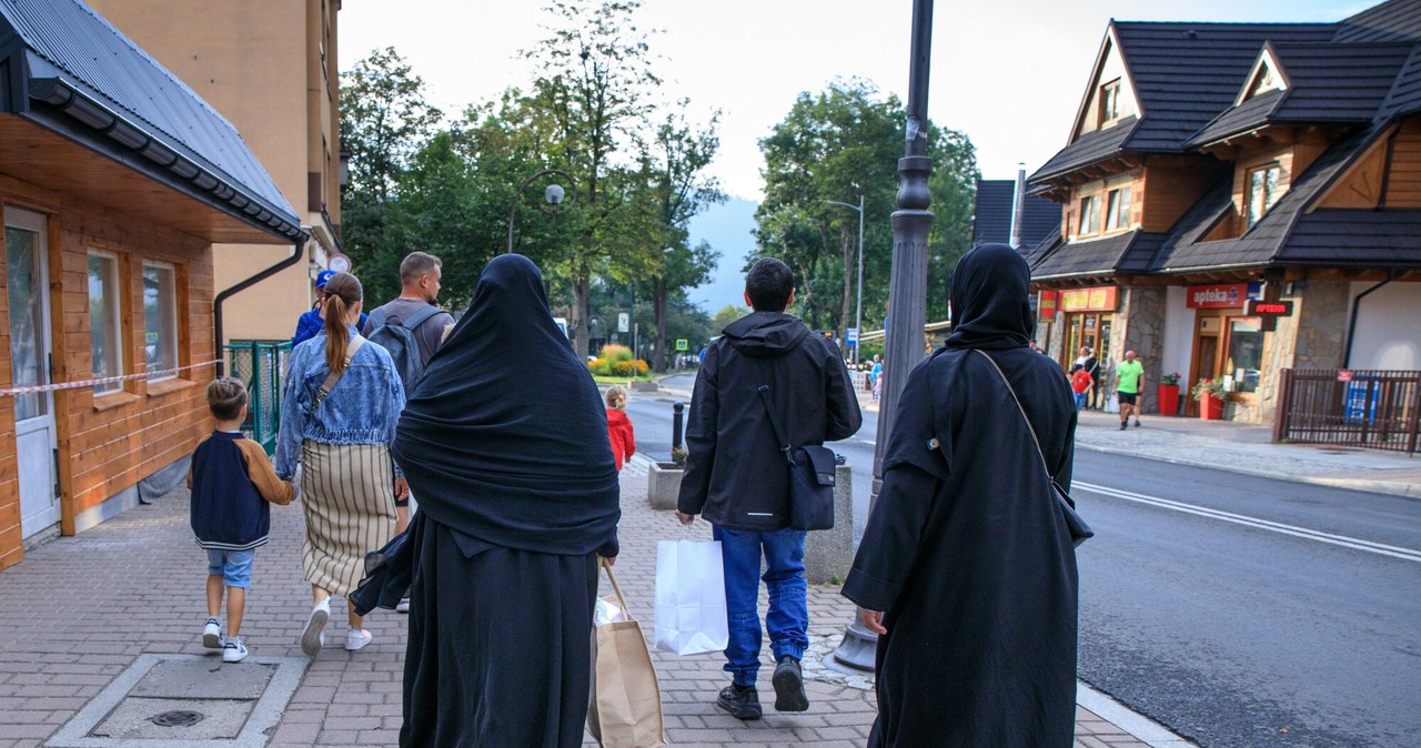 Obecność Arabów w Zakopanem już nie dziwi mieszkańców. /Michal Wozniak/East News /East News