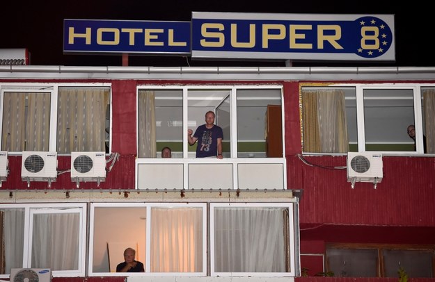 Objęty kwarantanną hotel w macedońskim Skopje /GEORGI LICOVSKI /PAP/EPA