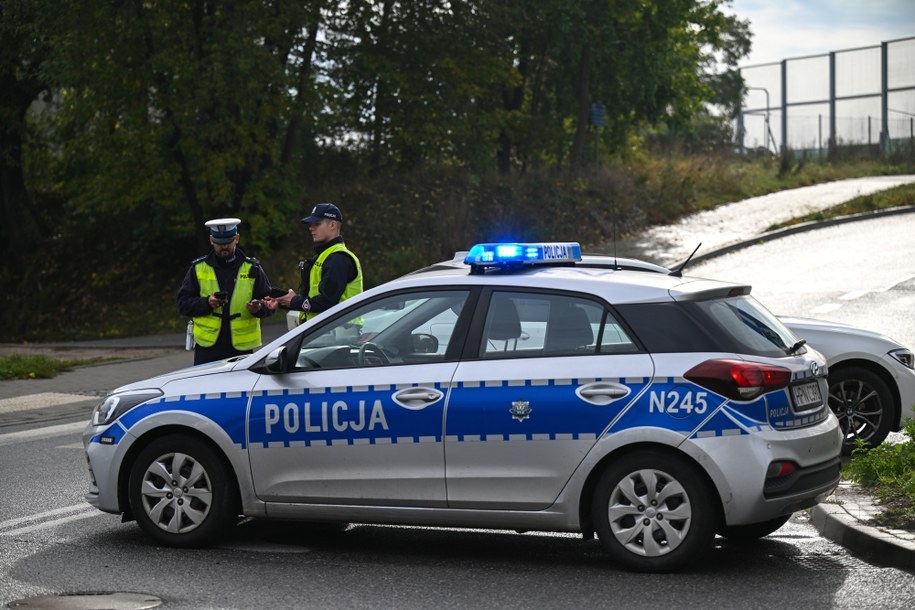 Obława na 44-letniego Grzegorza Borysa w Gdyni /Adam Warżawa /PAP