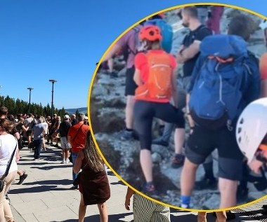 Oblężenie Tatr. Szlaki się "zakorkowały" 