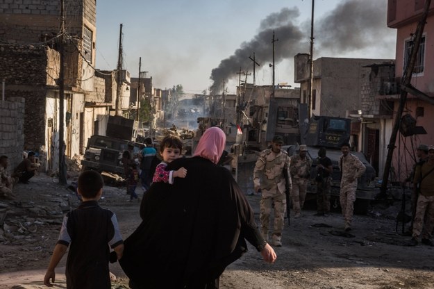 Oblężony Mosul /ANDREA DICENZO /PAP/EPA
