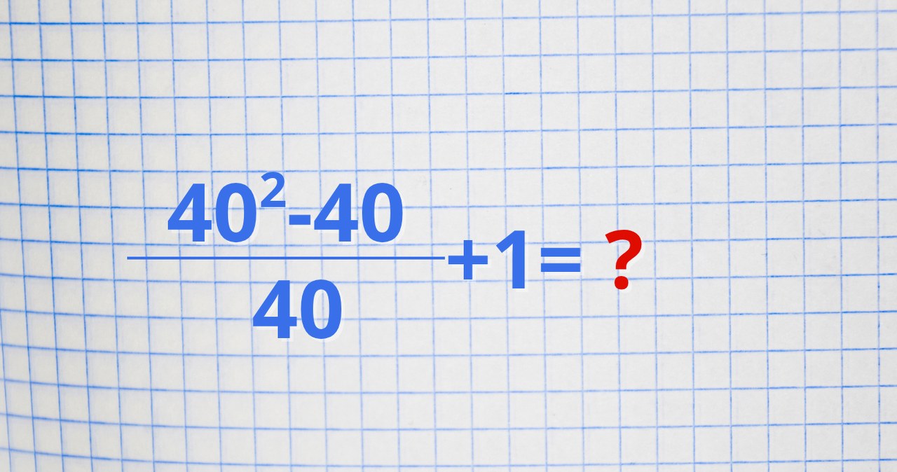 Obliczysz w pamięci zagadkę matematyczną? /Canva Pro