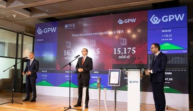 Obligacje PFR zadebiutowały na warszawskim parkiecie