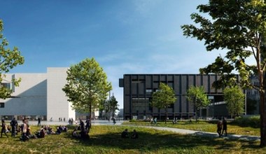 Obok kontrowersyjnego Muzeum Sztuki Nowoczesnej stanie drugi, czarny jak smoła