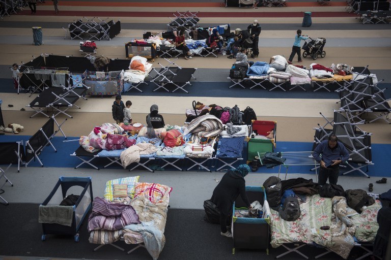 Obóz dla uchodźców w Niemczech, zdj. ilustracyjne /ODD ANDERSEN / AFP /AFP