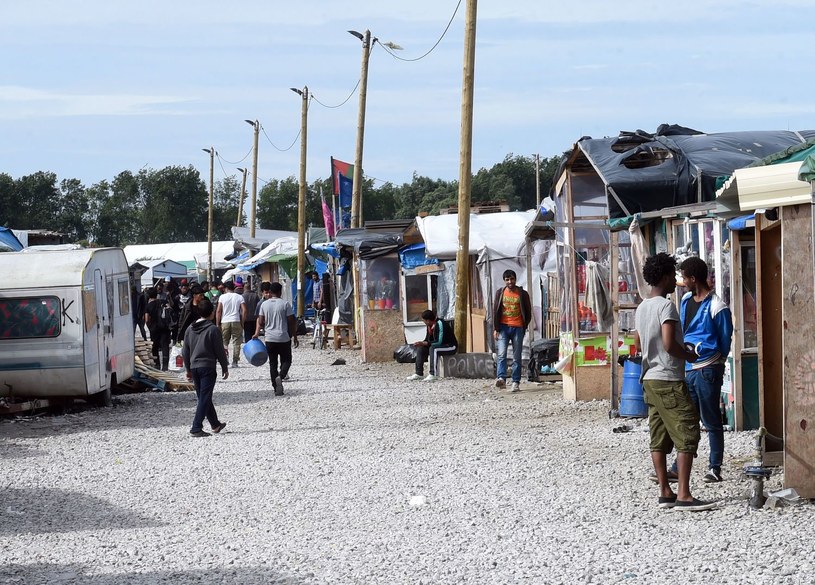 Obóz w Calais /FRANCOIS LO PRESTI /AFP