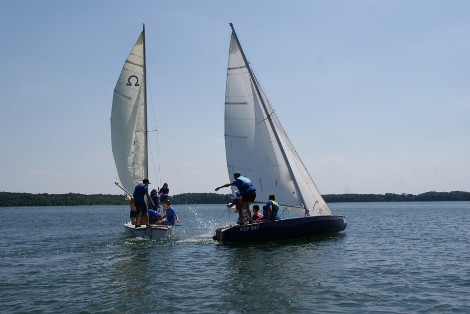 Obóz żeglarski w Próchnówku /Mateusz Chłystun /RMF FM