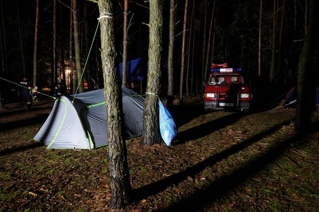 Małopolska: Ewakuacja obozu harcerskiego