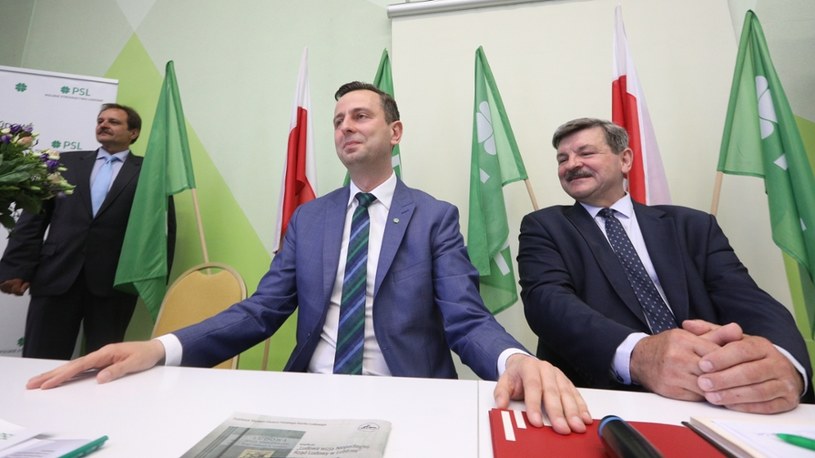 Obrady Rady Naczelnej PSL, Władysław Kosiniak-Kamysz, Jarosław Kalinowski /Fot Tomasz Jastrzebowski /Reporter