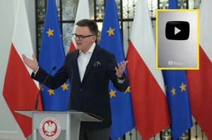 Obrady Sejmu na YouTube to hit. Będzie srebrny przycisk i donejty? Hołownia odpowiada  