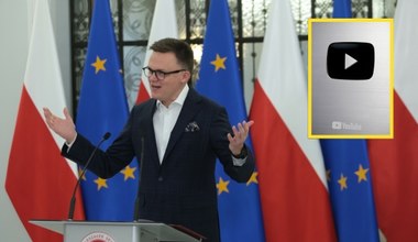 Obrady Sejmu na YouTube to hit. Będzie srebrny przycisk i donejty? Hołownia odpowiada  