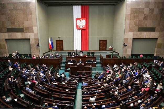 Obrady Sejmu /Andrzej Lange /PAP