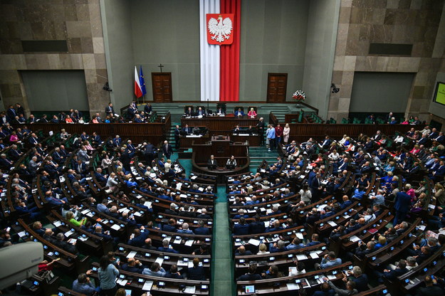 Obrady Sejmu /Radek Pietruszka /PAP