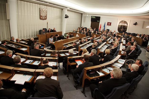 Obrady Senatu / fot. T. Gzell /PAP