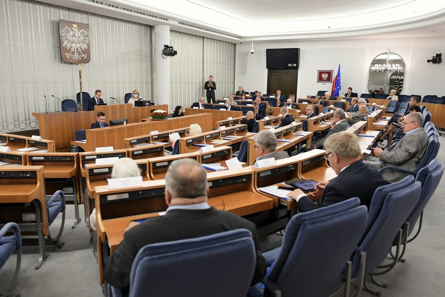 Obrady Senatu jeszcze przed wybuchem pandemii Covid-19 / 	Marcin Obara  /PAP