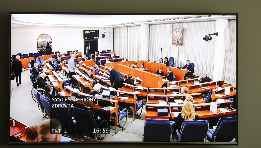 Obrady Senatu /	Wojciech Olkuśnik /PAP