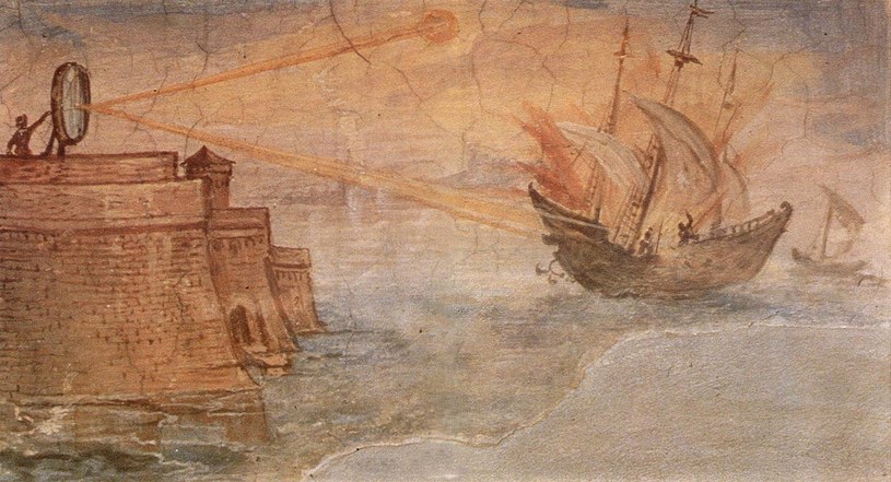 Obraz Giulio Parigi przedstawiający bitwę pod Syrakuzami /Wikimedia