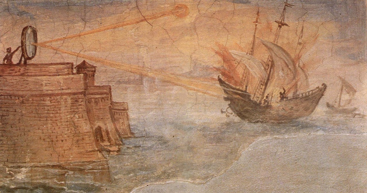 Obraz Giulio Parigi przedstawiający bitwę pod Syrakuzami /Wikimedia