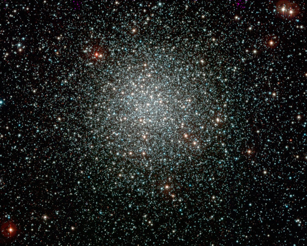 Obraz gromady kulistej NGC 3201 uzyskany z pomocą instrumentu WFI  na teleskopie MPG 2.2-m w obserwatorium w La Silla. /Materiały prasowe
